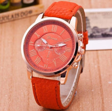 Load image into Gallery viewer, Luxury Brand Leather Quartz Watch Women Men Ladies Fashion Bracelet Wristwatches Clock relogio feminino masculino