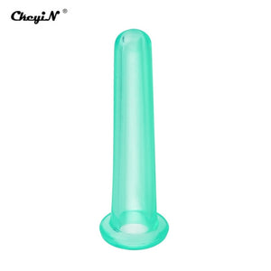 1pc Vacuum Silicone Cupping Body Massager Anti Cellulite Vacuum Cans Silicone Suction Cupping Cups Back Neck Body Massage Helper
