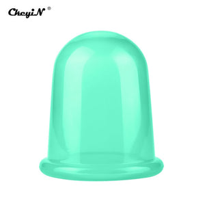 1pc Vacuum Silicone Cupping Body Massager Anti Cellulite Vacuum Cans Silicone Suction Cupping Cups Back Neck Body Massage Helper