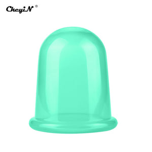 1pc Vacuum Silicone Cupping Body Massager Anti Cellulite Vacuum Cans Silicone Suction Cupping Cups Back Neck Body Massage Helper