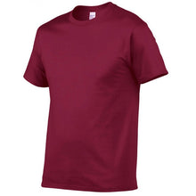 Load image into Gallery viewer, 2019 summer New High quality men T shirt casual short sleeve o-neck 100% cotton t-shirt men brand white black tee shirt