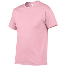 Load image into Gallery viewer, 2019 summer New High quality men T shirt casual short sleeve o-neck 100% cotton t-shirt men brand white black tee shirt