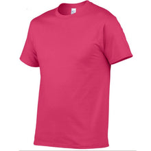 Load image into Gallery viewer, 2019 summer New High quality men T shirt casual short sleeve o-neck 100% cotton t-shirt men brand white black tee shirt