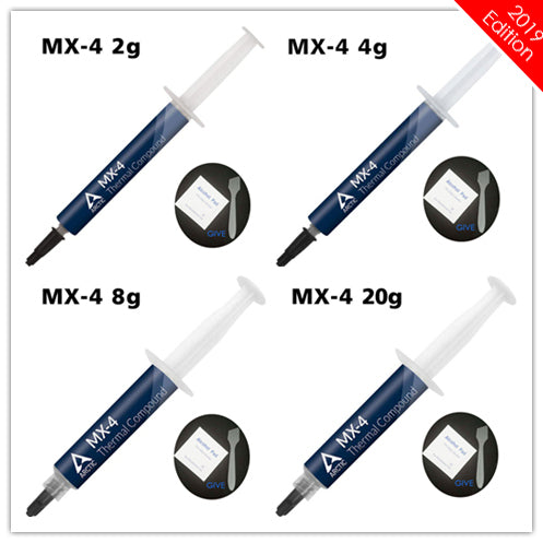 2019 ARCTIC MX-4 2g 4g 8g 20g Processor, CPU GPU Cooler Thermal Grease 8.5w/(mk) Conductive Heatsink Plaster ,Seller Recommend