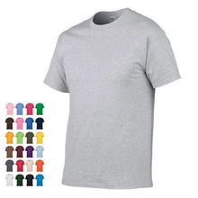 Load image into Gallery viewer, 2019 summer New High quality men T shirt casual short sleeve o-neck 100% cotton t-shirt men brand white black tee shirt