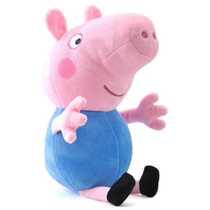 19 CM Original Peppa Pig Family George Dad Mom Pelucia Stuffed Doll Plush Toys For Children Birthday Gifts