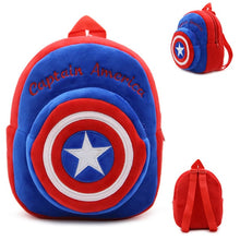 Load image into Gallery viewer, Cute Cartoon Animal Mini Plush Backpack Baby Toy School Bag Kids Outdoor Travel Pack Bag Student Kindergarten Bateman Bags