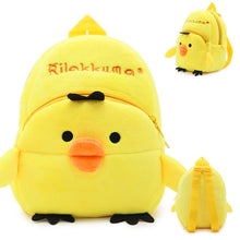 Load image into Gallery viewer, Cute Cartoon Animal Mini Plush Backpack Baby Toy School Bag Kids Outdoor Travel Pack Bag Student Kindergarten Bateman Bags