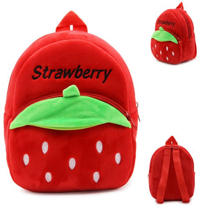 Cute Cartoon Animal Mini Plush Backpack Baby Toy School Bag Kids Outdoor Travel Pack Bag Student Kindergarten Bateman Bags