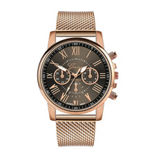Load image into Gallery viewer, 2019 Best Sell Watch Luxury Quartz Sport Military Stainless Steel Dial Leather Band Wrist Watch Dropshipping relogio feminino S7
