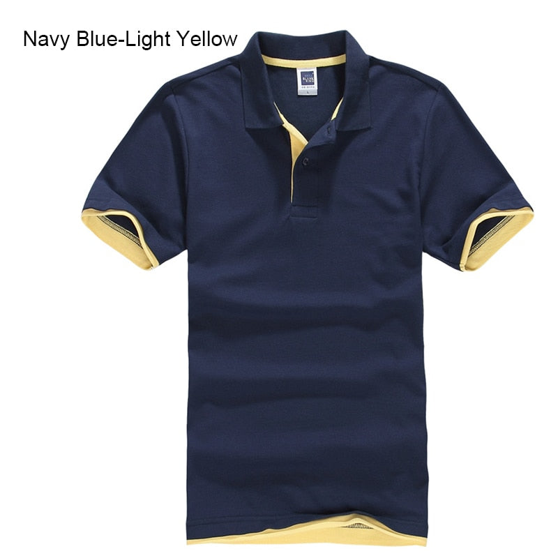 2019 New Men's Polo Shirt For Men Desiger Polos Men Cotton Short Sleeve shirt Clothes jerseys golftennis Plus Size XS- XXXL