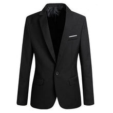 Load image into Gallery viewer, 2018 HOT Men Casual Blazers Jackets Solid Plus size Dress Blazers Suit Spring Men Thin Blazers Coats Slim Fit Blazer Designs