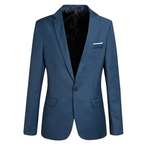 2018 HOT Men Casual Blazers Jackets Solid Plus size Dress Blazers Suit Spring Men Thin Blazers Coats Slim Fit Blazer Designs