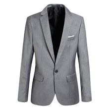 Load image into Gallery viewer, 2018 HOT Men Casual Blazers Jackets Solid Plus size Dress Blazers Suit Spring Men Thin Blazers Coats Slim Fit Blazer Designs