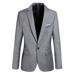 2018 HOT Men Casual Blazers Jackets Solid Plus size Dress Blazers Suit Spring Men Thin Blazers Coats Slim Fit Blazer Designs