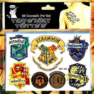 Children Temporary Tattoo Sticker Cartoon Tatoo Body Art Novelty Gag Toys for Dragon Knights Fans Waterproof 2-3 Days