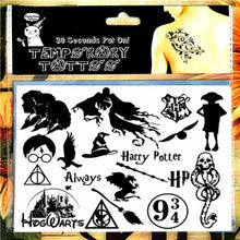 Load image into Gallery viewer, Children Temporary Tattoo Sticker Cartoon Tatoo Body Art Novelty Gag Toys for Dragon Knights Fans Waterproof 2-3 Days