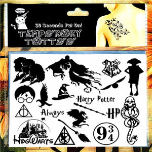 Children Temporary Tattoo Sticker Cartoon Tatoo Body Art Novelty Gag Toys for Dragon Knights Fans Waterproof 2-3 Days