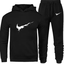 Load image into Gallery viewer, New 2018 Brand Tracksuit Men Thermal Men Sportswear Sets Fleece Thick Hoodie+Pants Sporting Suit Casual Sweatshirts Sport Suit