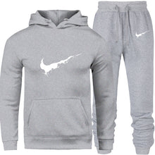 Load image into Gallery viewer, New 2018 Brand Tracksuit Men Thermal Men Sportswear Sets Fleece Thick Hoodie+Pants Sporting Suit Casual Sweatshirts Sport Suit