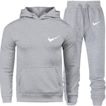 Load image into Gallery viewer, New 2018 Brand Tracksuit Men Thermal Men Sportswear Sets Fleece Thick Hoodie+Pants Sporting Suit Casual Sweatshirts Sport Suit