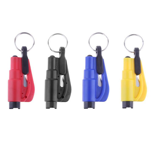 Mini Safety Hammer Car Life-saving Escape Hammer Window Keychain Car Window Broken Emergency Glass Breaker  dropshipping