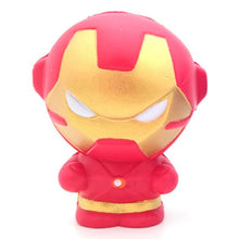 Load image into Gallery viewer, New Cute Super Hero Squishy Spiderman Iron Man Hulk Slow Rising Soft Squeeze Toys Bread Scent Stress Relief for Kid Fun Gift Toy