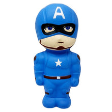 Load image into Gallery viewer, New Cute Super Hero Squishy Spiderman Iron Man Hulk Slow Rising Soft Squeeze Toys Bread Scent Stress Relief for Kid Fun Gift Toy