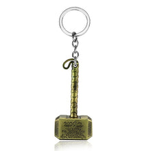 Load image into Gallery viewer, Marvel The Avengers Thor Ragnarok Sword Keychain Stormbreaker Thanos Venom Spider-men Multiple Choice fans Keyring Jewelry