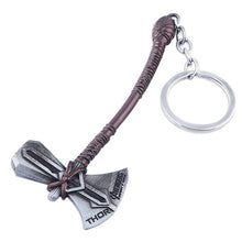 Load image into Gallery viewer, Marvel The Avengers Thor Ragnarok Sword Keychain Stormbreaker Thanos Venom Spider-men Multiple Choice fans Keyring Jewelry