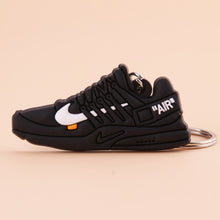Load image into Gallery viewer, New Exotic Mini Silicone Off White Shoe Keychain Woman  Men Kids Bag Key Ring Gifts Sneaker Porte Clef Key Chain
