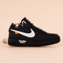 Load image into Gallery viewer, New Exotic Mini Silicone Off White Shoe Keychain Woman  Men Kids Bag Key Ring Gifts Sneaker Porte Clef Key Chain