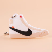 Load image into Gallery viewer, New Exotic Mini Silicone Off White Shoe Keychain Woman  Men Kids Bag Key Ring Gifts Sneaker Porte Clef Key Chain