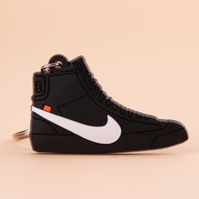 Load image into Gallery viewer, New Exotic Mini Silicone Off White Shoe Keychain Woman  Men Kids Bag Key Ring Gifts Sneaker Porte Clef Key Chain