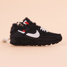 Load image into Gallery viewer, New Exotic Mini Silicone Off White Shoe Keychain Woman  Men Kids Bag Key Ring Gifts Sneaker Porte Clef Key Chain