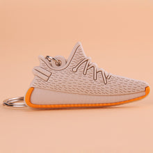 Load image into Gallery viewer, New Exotic Mini Silicone Off White Shoe Keychain Woman  Men Kids Bag Key Ring Gifts Sneaker Porte Clef Key Chain