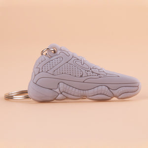 New Exotic Mini Silicone Off White Shoe Keychain Woman  Men Kids Bag Key Ring Gifts Sneaker Porte Clef Key Chain