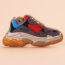 Load image into Gallery viewer, New Exotic Mini Silicone Off White Shoe Keychain Woman  Men Kids Bag Key Ring Gifts Sneaker Porte Clef Key Chain