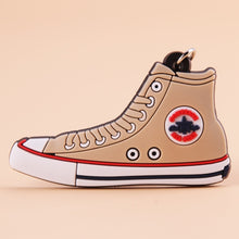 Load image into Gallery viewer, New Exotic Mini Silicone Off White Shoe Keychain Woman  Men Kids Bag Key Ring Gifts Sneaker Porte Clef Key Chain