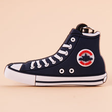 Load image into Gallery viewer, New Exotic Mini Silicone Off White Shoe Keychain Woman  Men Kids Bag Key Ring Gifts Sneaker Porte Clef Key Chain