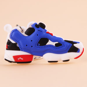 New Exotic Mini Silicone Off White Shoe Keychain Woman  Men Kids Bag Key Ring Gifts Sneaker Porte Clef Key Chain