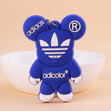 Load image into Gallery viewer, New Exotic Mini Silicone Off White Shoe Keychain Woman  Men Kids Bag Key Ring Gifts Sneaker Porte Clef Key Chain