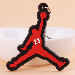 New Exotic Mini Silicone Off White Shoe Keychain Woman  Men Kids Bag Key Ring Gifts Sneaker Porte Clef Key Chain