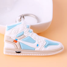 Load image into Gallery viewer, New Exotic Mini Silicone Off White Shoe Keychain Woman  Men Kids Bag Key Ring Gifts Sneaker Porte Clef Key Chain
