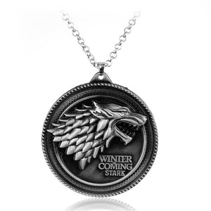 RJ Game of Thrones Keychain House Stark Wolf Beer Opener Key chain A Song Of Ice And Fire Targaryen Dragon Keyring Souvenir Gift