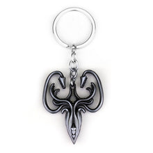 Load image into Gallery viewer, RJ Game of Thrones Keychain House Stark Wolf Beer Opener Key chain A Song Of Ice And Fire Targaryen Dragon Keyring Souvenir Gift