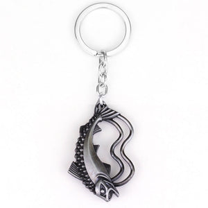 RJ Game of Thrones Keychain House Stark Wolf Beer Opener Key chain A Song Of Ice And Fire Targaryen Dragon Keyring Souvenir Gift