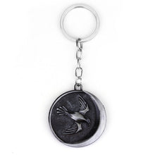 Load image into Gallery viewer, RJ Game of Thrones Keychain House Stark Wolf Beer Opener Key chain A Song Of Ice And Fire Targaryen Dragon Keyring Souvenir Gift