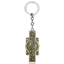 Load image into Gallery viewer, RJ Game of Thrones Keychain House Stark Wolf Beer Opener Key chain A Song Of Ice And Fire Targaryen Dragon Keyring Souvenir Gift