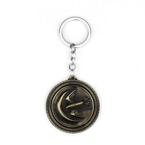 RJ Game of Thrones Keychain House Stark Wolf Beer Opener Key chain A Song Of Ice And Fire Targaryen Dragon Keyring Souvenir Gift